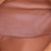 Borsa Celine Vintage in tela siglata marrone e pelle marrone - Detail D2 thumbnail