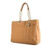 Dior Dior Soft shopping bag in beige leather - 00pp thumbnail