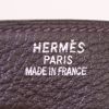 Bolso de fin de semana Hermes Haut à Courroies en cuero togo marrón - Detail D3 thumbnail
