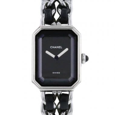 Montre Chanel Première  taille L en acier Vers  1990