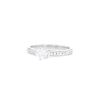 Chaumet Le Grand Frisson solitaire ring in white gold and diamonds - 00pp thumbnail