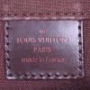 Borsa a tracolla Louis Vuitton Bastille in tela cerata con motivo a scacchi ebano e pelle marrone - Detail D3 thumbnail