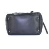 Chanel Petit Shopping handbag in black quilted grained leather - Detail D4 thumbnail