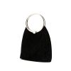 Dior Vintage shopping bag in black velvet - 00pp thumbnail