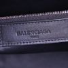 Balenciaga Dix Cartable Zip handbag in black leather - Detail D3 thumbnail