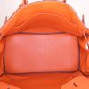 Bolso de mano Hermes Birkin 35 cm en cuero togo naranja - Detail D2 thumbnail