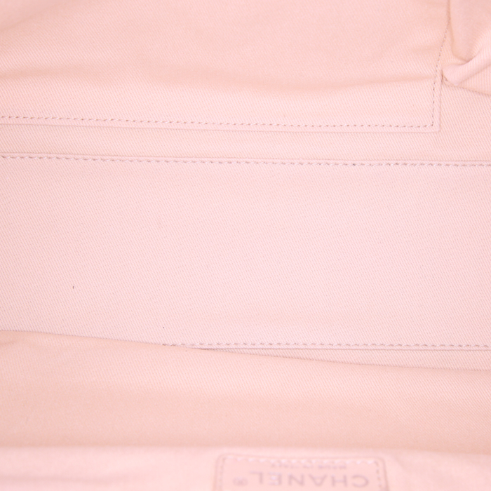 Borsa Chanel Baguette in pelle martellata e trapuntata rossa - Detail D3