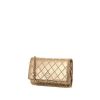 Chanel Wallet on Chain shoulder bag in gold quilted leather - 00pp thumbnail