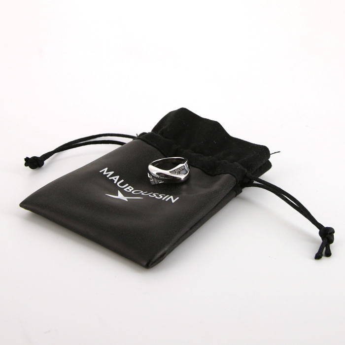 Bague Mauboussin En Corps et Encore en or blanc,  diamants et nacre - Detail D2