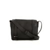 Hermès Steve shoulder bag in black leather taurillon clémence - 360 thumbnail