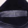 Sac bandoulière Hermès Steve en cuir taurillon clémence noir - Detail D2 thumbnail