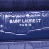 Sac bandoulière Saint Laurent Sunset en cuir bleu Cobalt - Detail D4 thumbnail