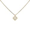 Van Cleef & Arpels Sweet Alhambra necklace in yellow gold and mother of pearl - 00pp thumbnail