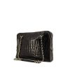 Chanel Vintage shopping bag in black embossed leather - 00pp thumbnail