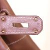 Borsa da viaggio Hermes Haut à Courroies - Travel Bag in pelle marrone - Detail D5 thumbnail