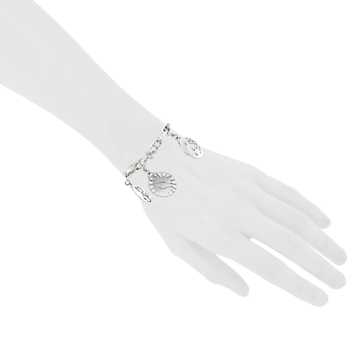 Bracciale Hermes Chaine d'Ancre in argento - Detail D1