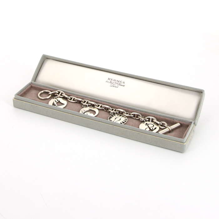 Bracciale Hermes Chaine d'Ancre in argento - Detail D2