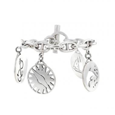 Bracelet Hermes Chaine d'Ancre en argent