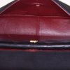 Chanel Vintage handbag in black leather and black jersey - Detail D3 thumbnail