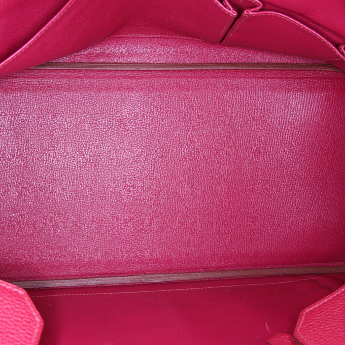 Borsa da spalla o a mano Hermes Birkin Shoulder in pelle togo - Detail D2