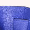 Borsa Hermes Kelly 28 cm in pelle togo blu elettrico - Detail D5 thumbnail