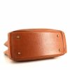 Hermès Victoria II shopping bag in orange togo leather - Detail D4 thumbnail