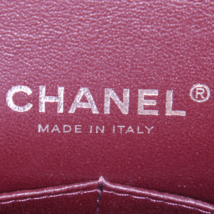 Borsa Chanel Timeless in pelle martellata e trapuntata nera - Detail D4