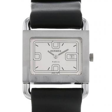 Orologio Hermes Barenia in acciaio Ref :  BA1.510 Circa  1990