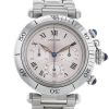 Cartier Pasha Chrono watch in stainless steel Ref:  1050 Circa  1990 - 00pp thumbnail