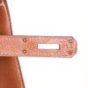 Hermes Kelly 32 cm bag worn on the shoulder or carried in the hand in gold epsom leather - Detail D5 thumbnail