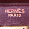 Borsa Hermes Kelly 32 cm in pelle box bordeaux - Detail D3 thumbnail