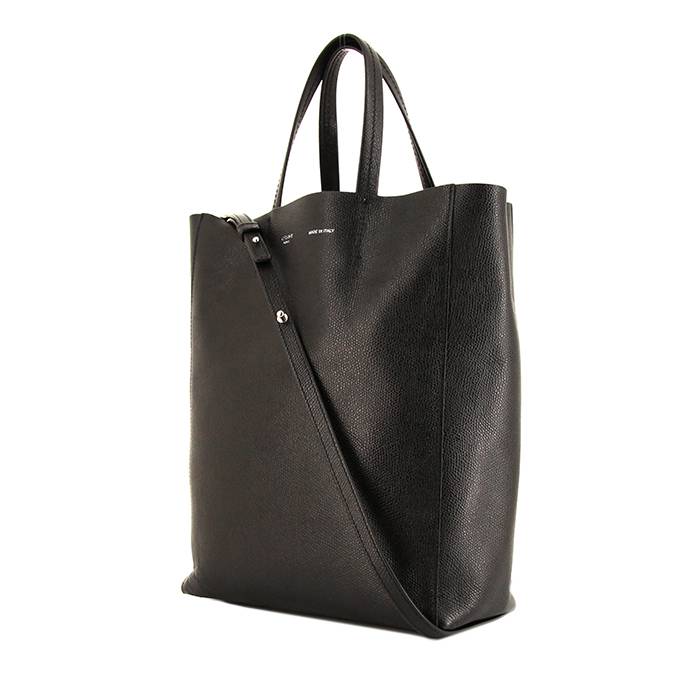 Celine vertical cabas black bag
