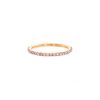 De Beers ring in pink gold and "fancy light pink" diamonds - 00pp thumbnail