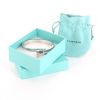 Bracelet Tiffany & Co Square T taille M en argent et diamants - Detail D2 thumbnail