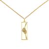 Piaget 1970's pendant in yellow gold, diamond and resin - 00pp thumbnail