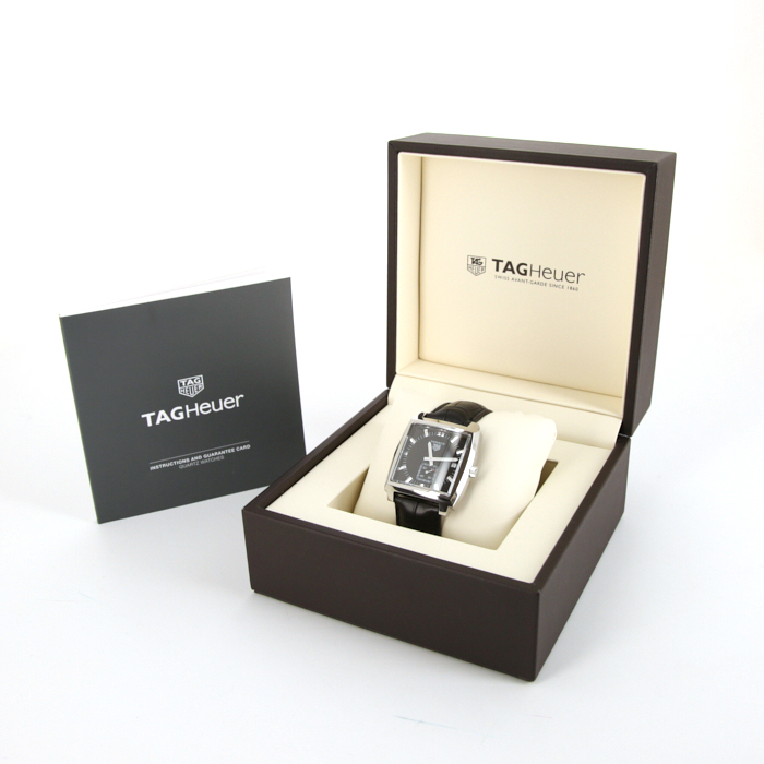 TAG Heuer Monaco watch in stainless steel Ref:  WAW131A Circa  2019 - Detail D2