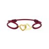 Dinh Van Double Coeurs bracelet in yellow gold - 00pp thumbnail