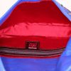 Fendi Baguette handbag in blue and brown leather - Detail D2 thumbnail