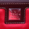 Bolso de mano Fendi Baguette en cuero azul y marrón - Detail D3 thumbnail