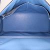 Hermes Kelly 35 cm handbag in blue jean epsom leather - Detail D3 thumbnail