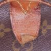 рюкзак louis vuitton Louis Vuitton Speedy 35 en toile monogram marron et cuir naturel - Detail D3 thumbnail