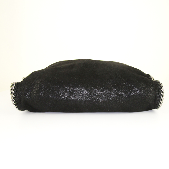 Stella McCartney Falabella handbag in black canvas - Detail D4