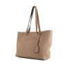 Prada shopping bag in beige leather - 00pp thumbnail