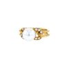 Anello Dior in oro giallo,  diamanti e perla coltivata rosa - 00pp thumbnail