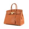 Hermes Birkin 35 cm handbag in gold Barenia Faubourg - 00pp thumbnail