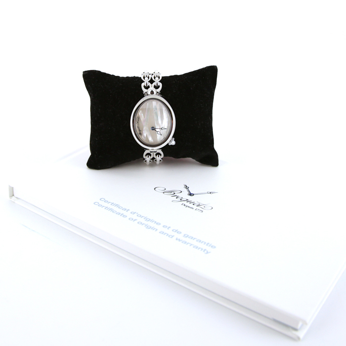 Breguet Reine De Naples watch in stainless steel Ref:  9807 Circa  2017 - Detail D3