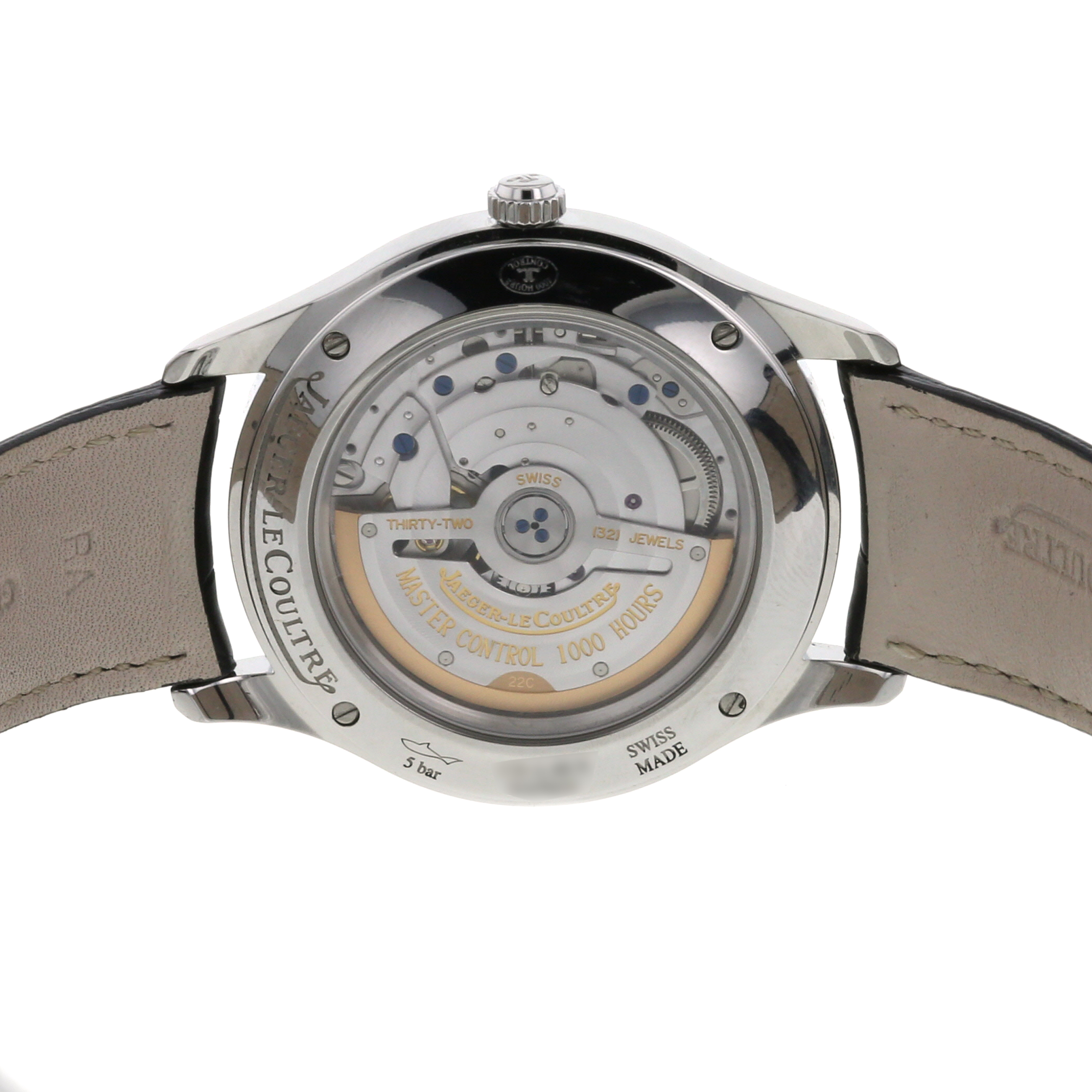 Reloj Jaeger-LeCoultre Master Control de acero Ref : 176.8.40S Circa 2010 - Detail D1