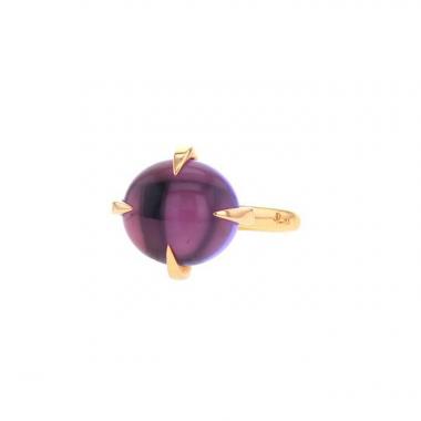 Anello Pomellato Veleno in oro rosa e ametista