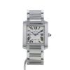 Cartier Tank Française watch in stainless steel Ref:  2302 Circa  1990 - 360 thumbnail