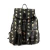 Saint Laurent Festival backpack in black leather - 360 thumbnail